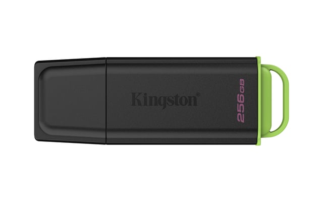 Kingston Technology DataTraveler 256GB Portable USB 3.2 Gen 1 Exodia Black/Green