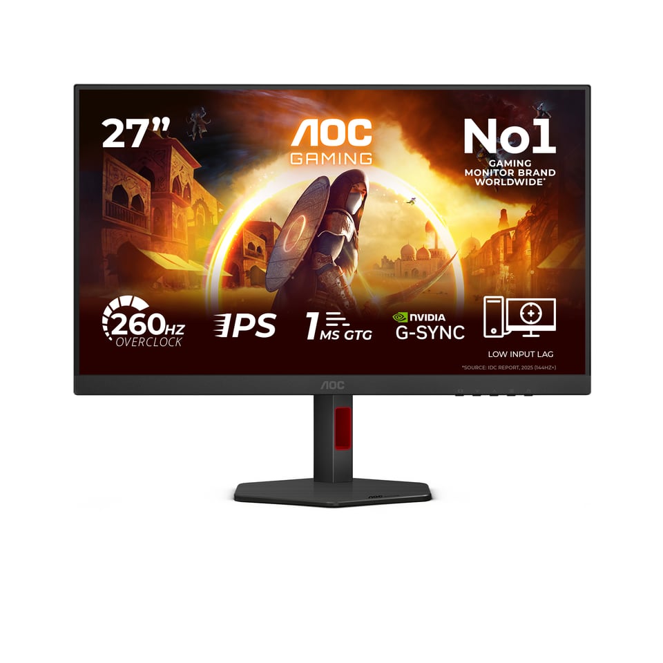 AOC G4 27G4ZR/69 computer monitor 68,6 cm (27") 1920 x 1080 Pixels Zwart, Rood