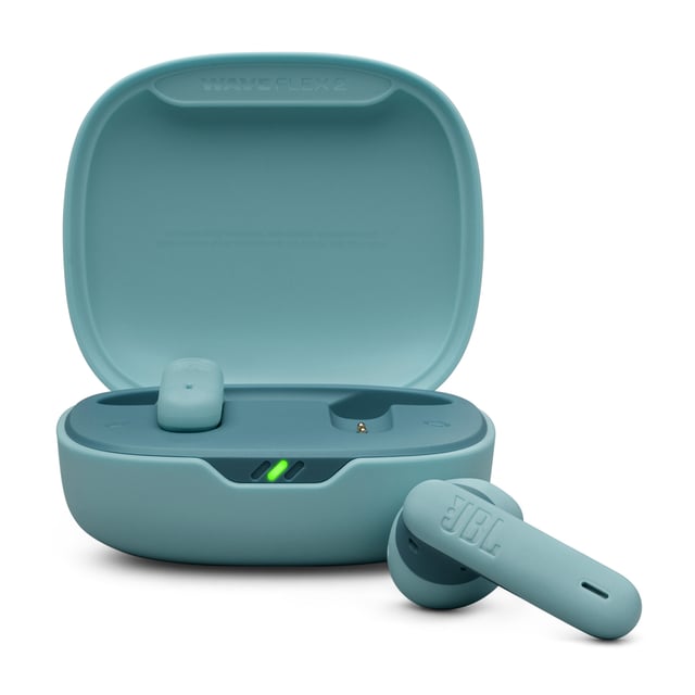 JBL Wave Flex 2 Headset Draadloos In-ear Oproepen/muziek USB Type-C Bluetooth Blauw