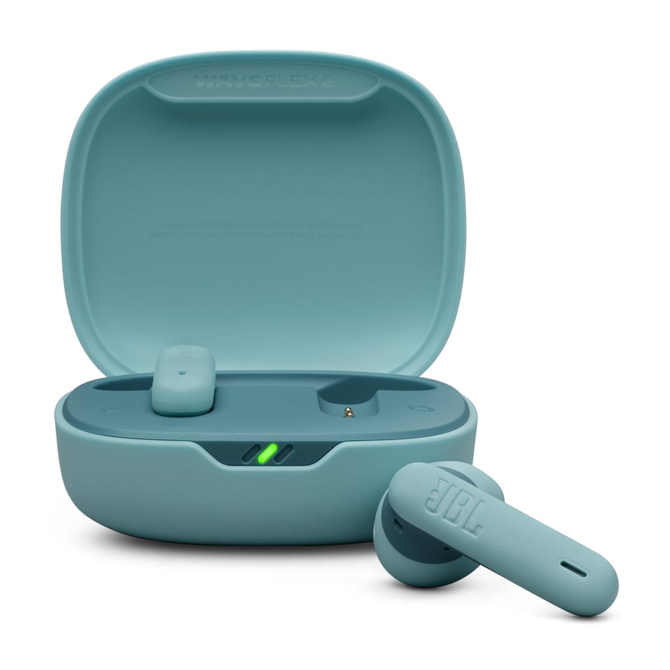 JBL Wave Flex 2 Headset Draadloos In-ear Oproepen/muziek USB Type-C Bluetooth Blauw
