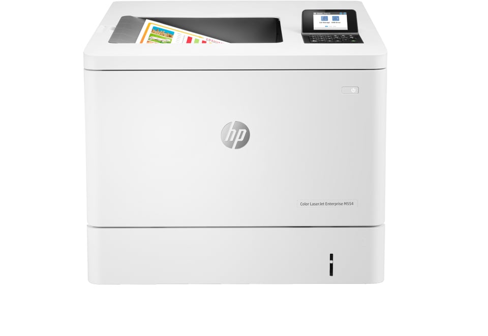 HP Color LaserJet Enterprise M554dn printer