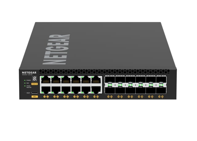 NETGEAR XSM4324 Managed L3 10G Ethernet (100/1000/10000) 1U Zwart