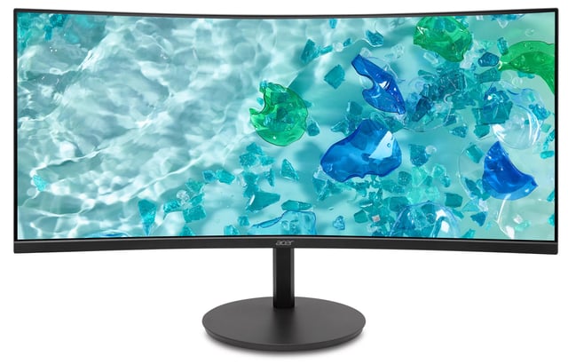 Acer Vero CB3 CB343CURJ0bemiipruzx computer monitor 86,4 cm (34") 3440 x 1440 Pixels Wide Quad HD LCD Zwart