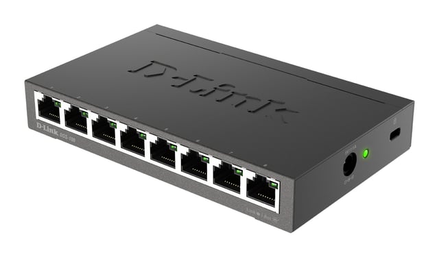 D-Link DGS-108 netwerk-switch