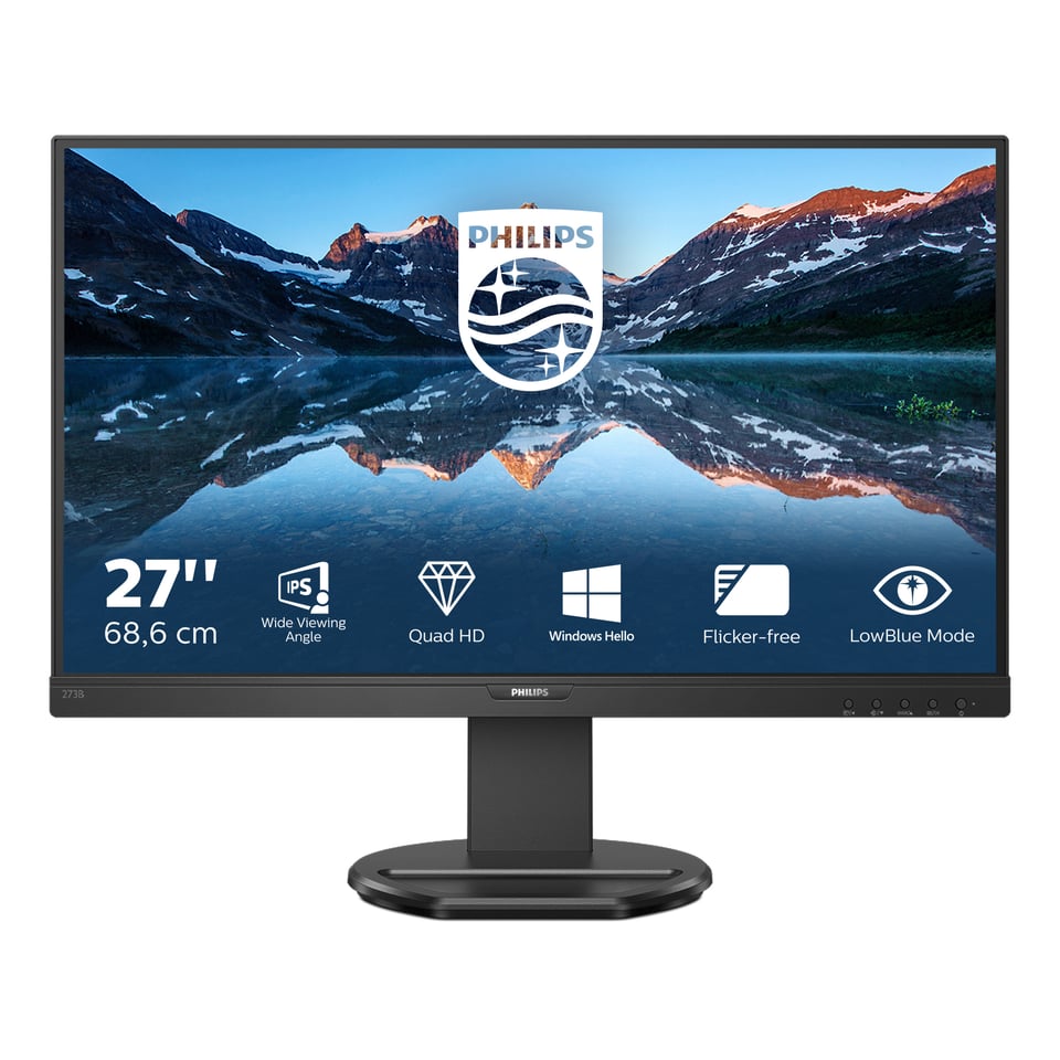 Philips B Line 276B9/00 computer monitor 68,6 cm (27") 2560 x 1440 Pixels Quad HD LED Zwart