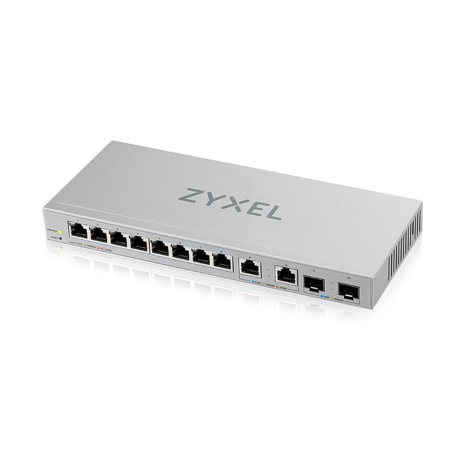 Zyxel XGS1210-12-ZZ0102F netwerk-switch Managed Gigabit Ethernet (10/100/1000) Grijs