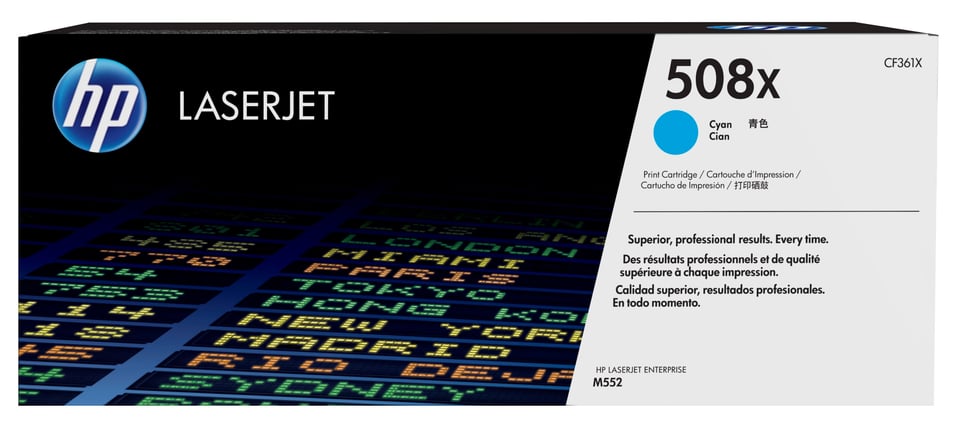 HP 508X toner Cyaan