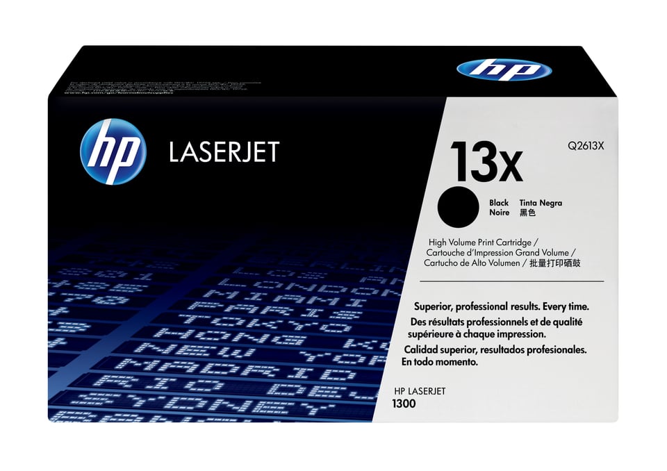 HP 13X originele high-capacity zwarte LaserJet tonercartridge
