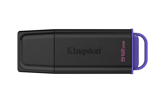 Kingston Technology DataTraveler 512GB Portable USB 3.2 Gen 1 Exodia Black/Purple