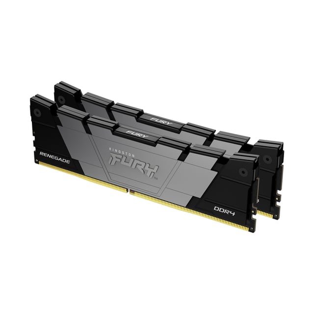 Kingston Technology FURY 32GB 3600MT/s DDR4 CL16 DIMM (set van 2) 2RX8 Renegade Zwart