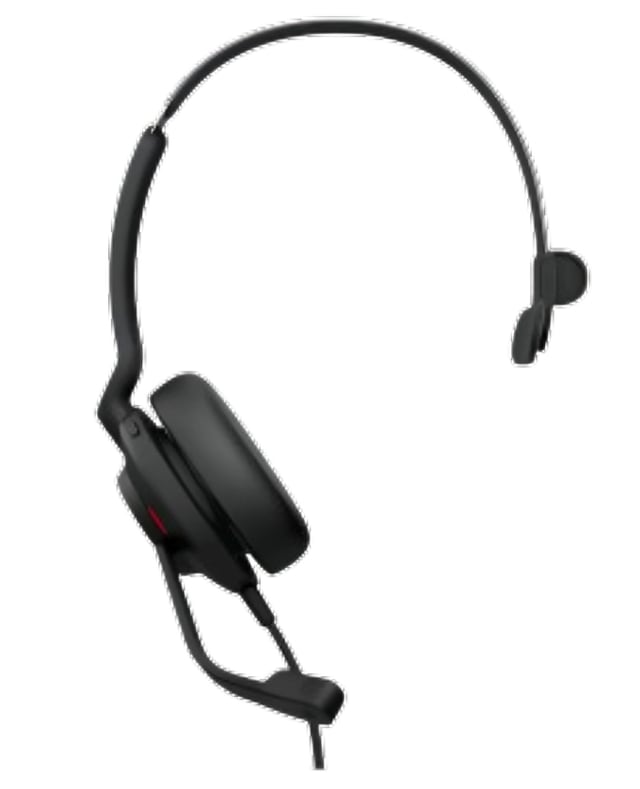 Jabra Evolve2 30 SE USB C/A MS Mono Headset Bedraad Handheld Kantoor/callcenter USB Type-C / USB Type-A Zwart