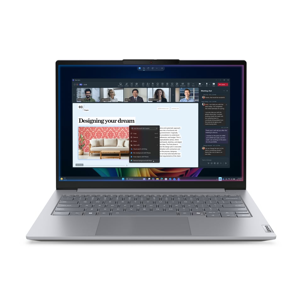 Lenovo ThinkBook 14 G9 IPL Copilot+ PC Intel Core Ultra 5 325 Laptop 35,6 cm (14") WUXGA 16 GB DDR5-SDRAM 512 GB SSD Wi-Fi 7 (802.11be) Windows 11 Pro Grijs Duits