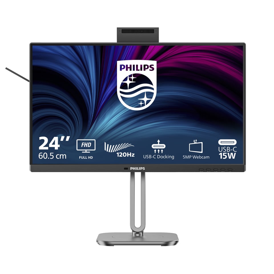 Philips 4000 series 24B2U4301H/00 computer monitor 60,5 cm (23.8") 1920 x 1080 Pixels Full HD LCD Grijs