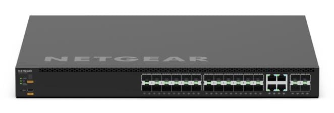 NETGEAR MSM4328F Managed L3 10G Ethernet (100/1000/10000) 1U Zwart