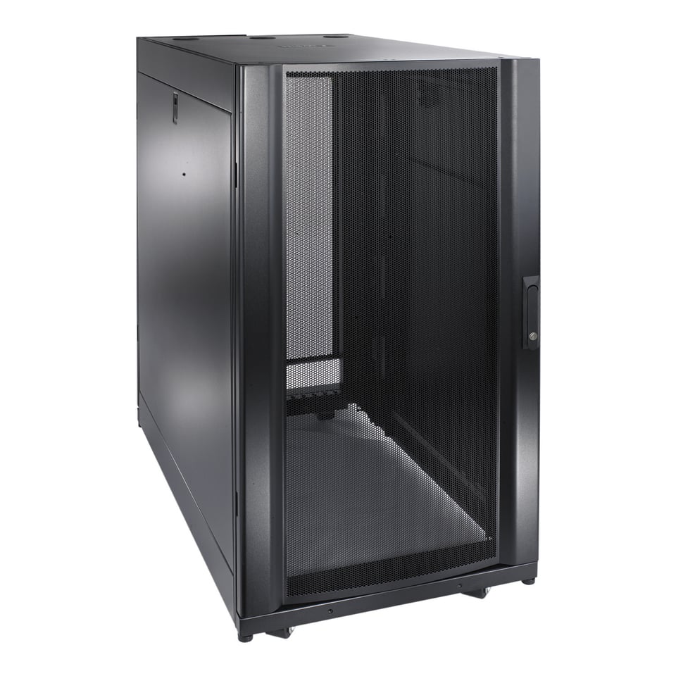 APC NetShelter SX 24U Server Rack Enclosure 600mm x 1070mm w/ Sides Black