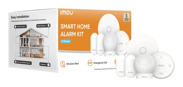 Imou Home Alarm Kit 5-piece smart home veiligheidsuitrusting ZigBee