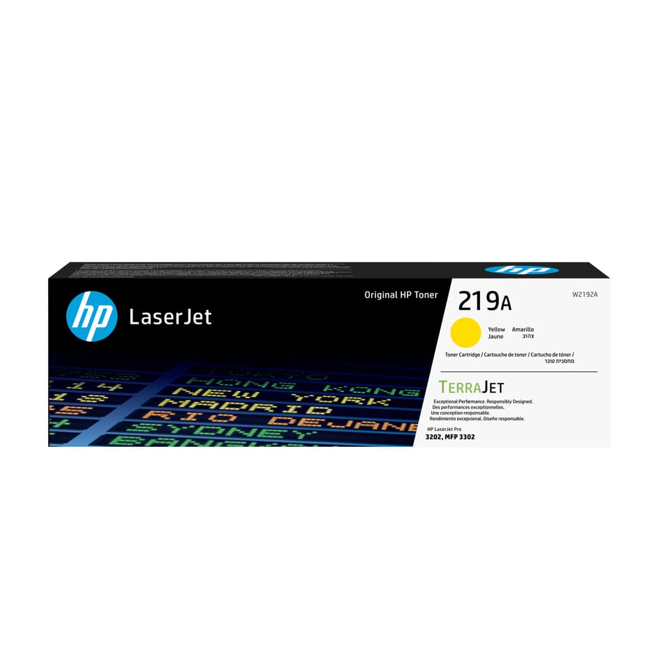 HP 219A originele gele LaserJet-tonercartridge