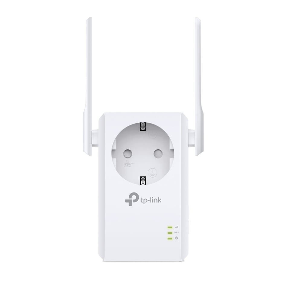 TP-Link TL-WA860RE(EU) PowerLine-netwerkadapter 300 Mbit/s Ethernet LAN Wifi Wit 1 stuk(s)