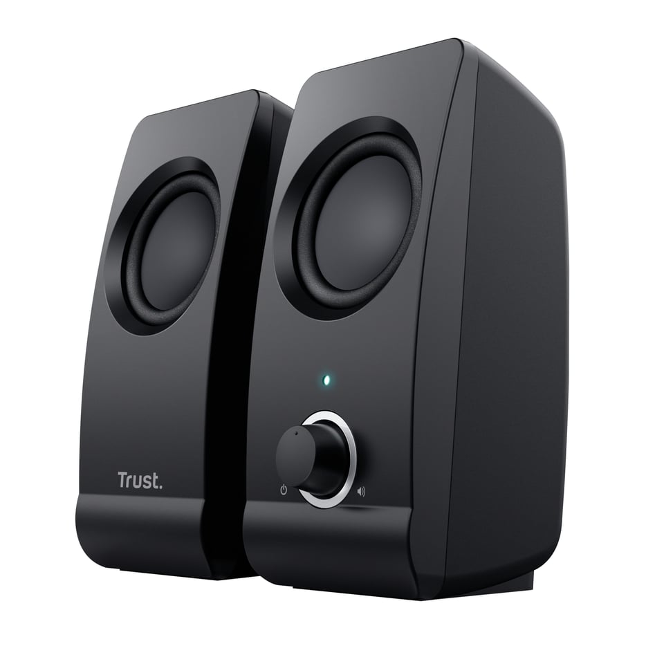 Trust Remo 2.0 Luidsprekerset – stereoluidsprekers – USB‑gevoed – Zwart