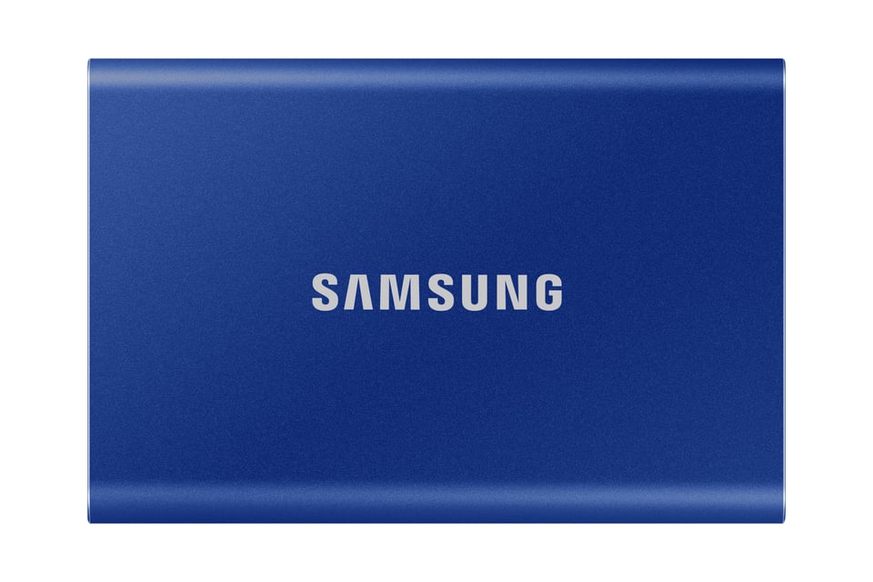 Samsung Portable SSD T7 2 TB USB Type-C 3.2 Gen 2 (3.1 Gen 2) Blauw