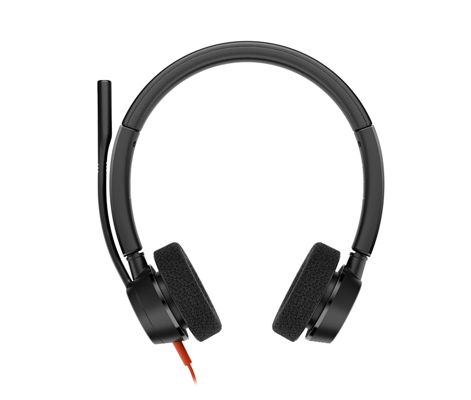 HP Poly Blackwire 3320 Stereo Microsoft Teams Certified USB-C Headset + USB-C/A adapter