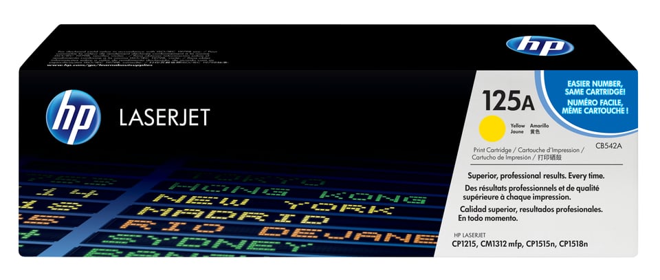HP 125A originele gele LaserJet tonercartridge