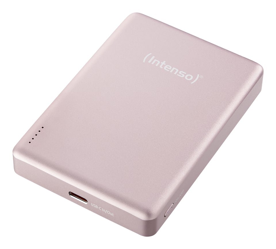Intenso MW10000 Lithium-Polymeer (LiPo) 10000 mAh Draadloos opladen Roze