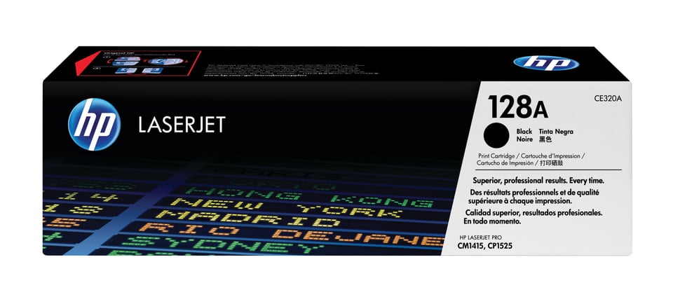 HP 128A originele zwarte LaserJet tonercartridge