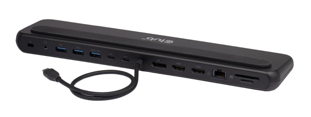 CLUB3D CSV-2541 laptop dock & poortreplicator Docking USB 3.2 Gen 1 (3.1 Gen 1) Type-C Zwart