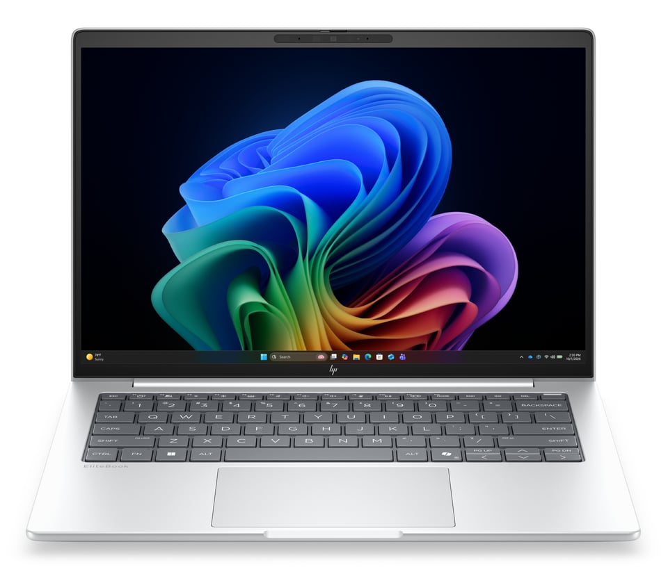 HP EliteBook 8 G2a 14 Next Gen AI PC Copilot+ PC AMD Ryzen AI 5 435 Laptop 35,6 cm (14") WUXGA 16 GB DDR5-SDRAM 512 GB SSD Wi-Fi 7 (802.11be) Windows 11 Pro Zilver QWERTY