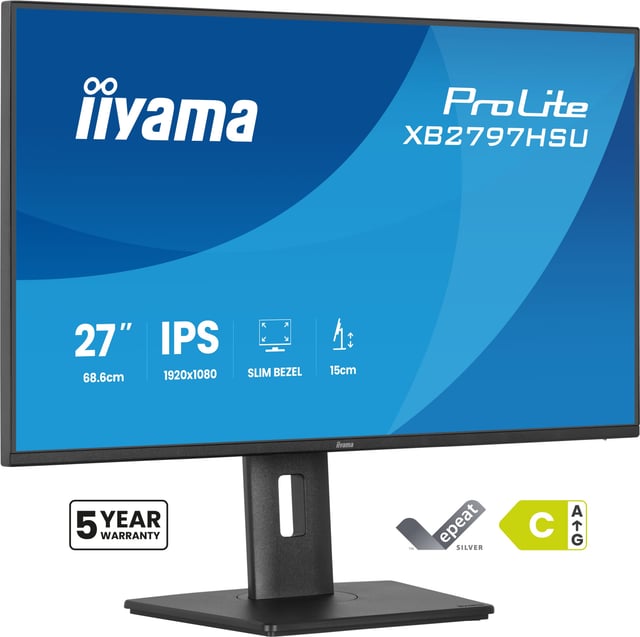 iiyama ProLite XB2797HSU-B1 monitor 27"