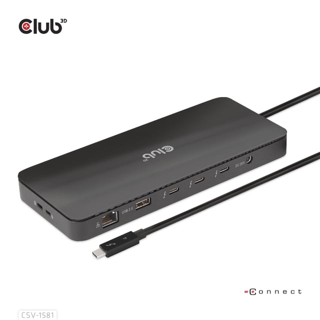 CLUB3D Thunderbolt 4 Certified 11-in-1