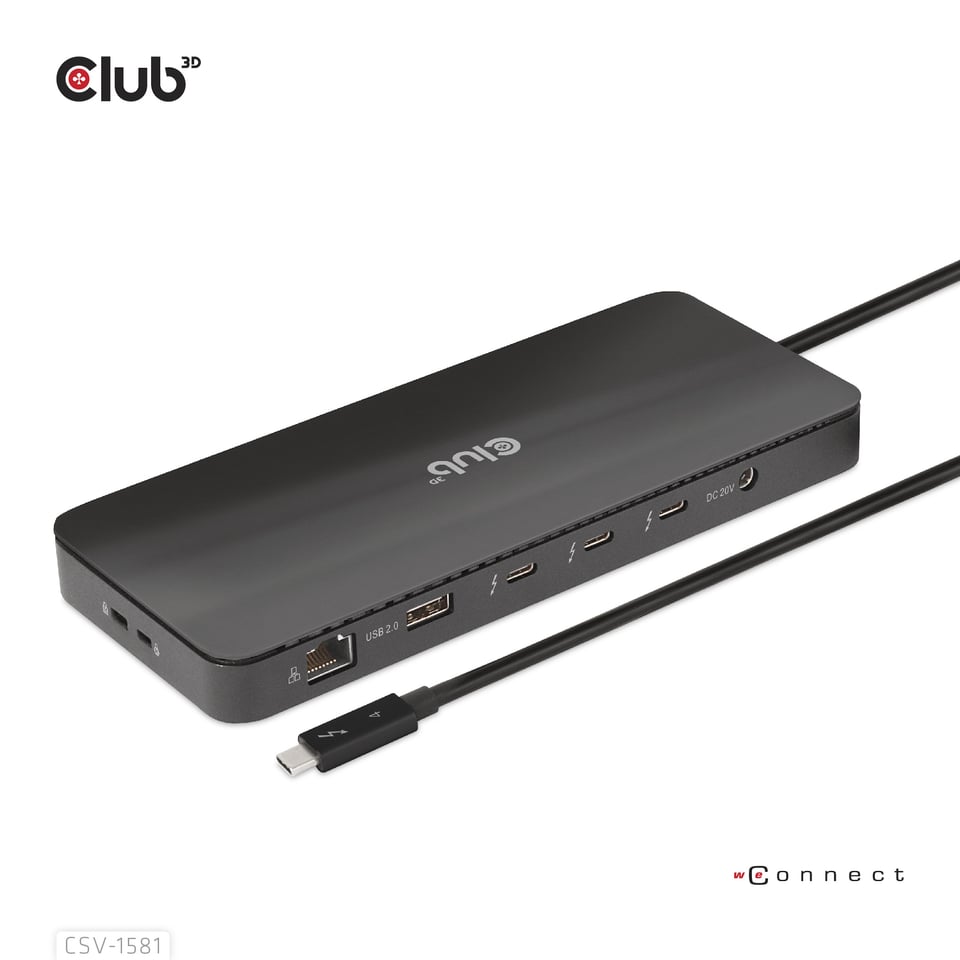 CLUB3D Thunderbolt 4 Certified 11-in-1