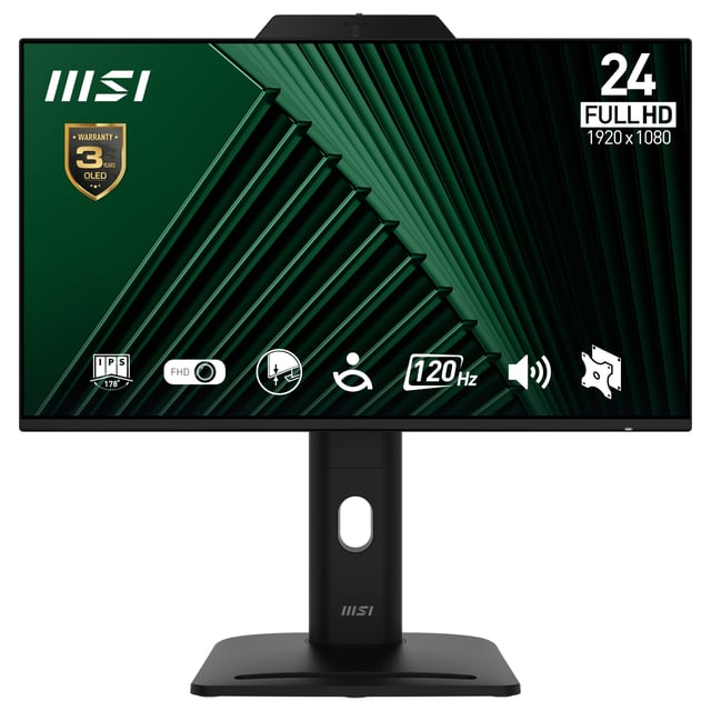MSI Pro MP242PMG computer monitor 60,5 cm (23.8") 1920 x 1080 Pixels Full HD LCD Zwart