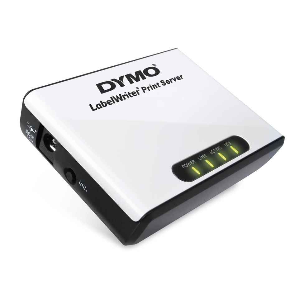 DYMO LabelWriter-printserver | Draadloze netwerkprintserver voor LabelWriter Labelmakers (Type C EU-stekker)