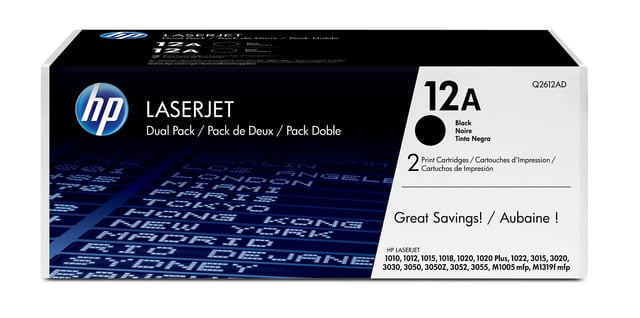 HP 12A toner Zwart