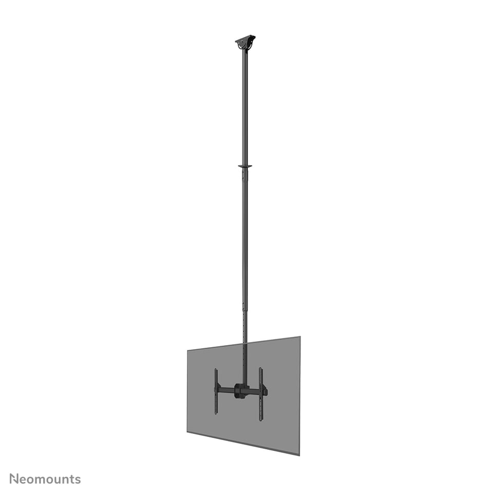 Neomounts CL35-440BL16XL Monitor/TV-beugel plafond 37-70" - h 250-300 cm