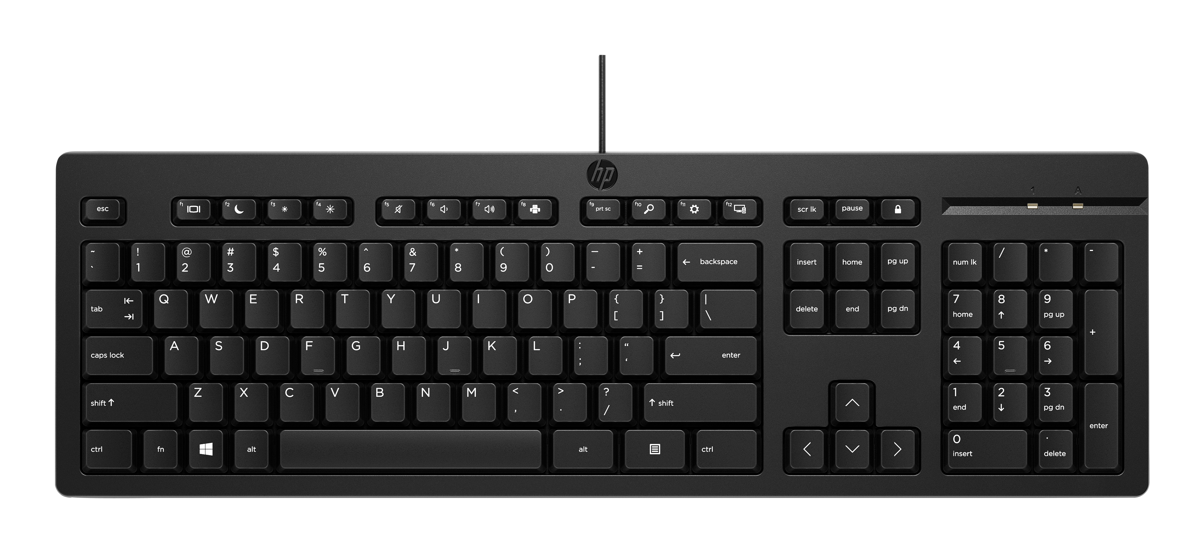 HP 125 toetsenbord met kabel