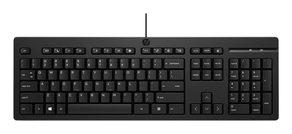 HP 125 toetsenbord met kabel