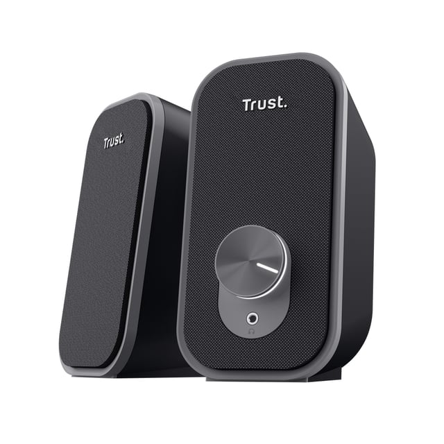 Trust Ador 2.0 Luidsprekerset – compacte luidsprekers – bedrade luidsprekerset – heldere geluidsprestaties – Zwart
