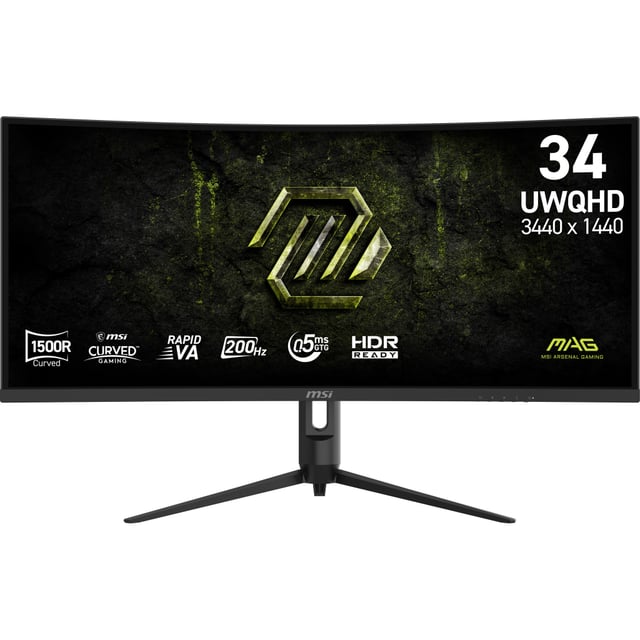 MSI MAG 342CQRF monitor 34"