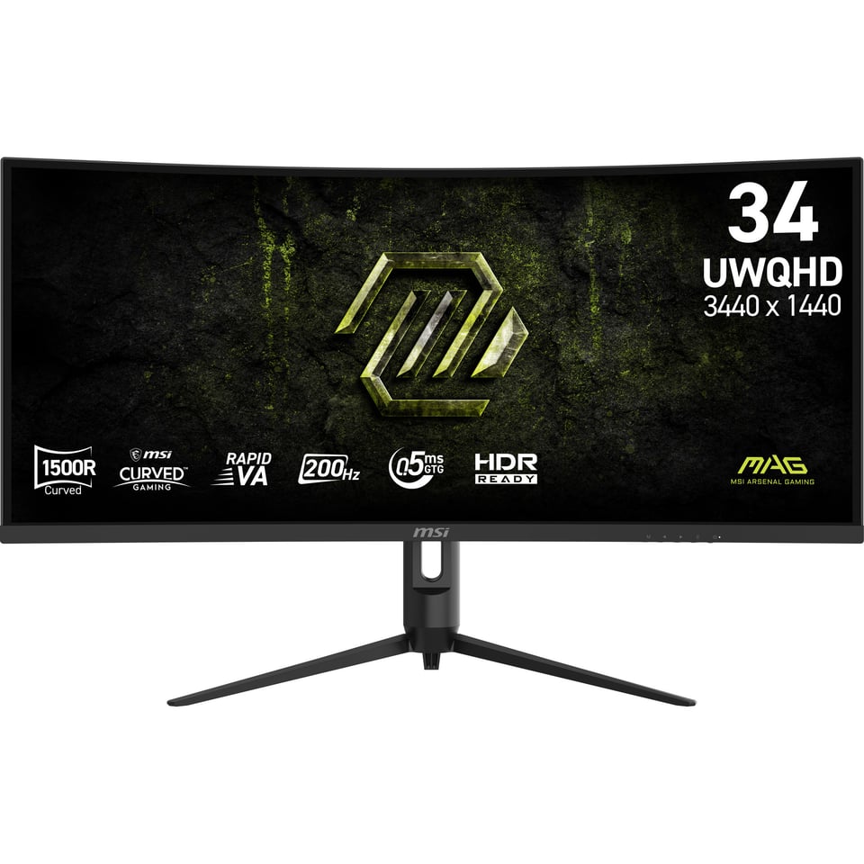 MSI MAG 342CQRF monitor 34"