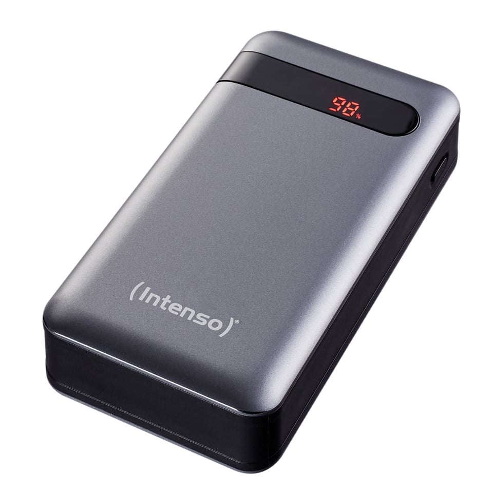 Intenso PD20000 Power Delivery Lithium-Polymeer (LiPo) 20000 mAh Antraciet