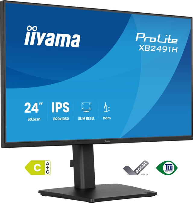 iiyama ProLite XB2491H-B1 monitor 23,8"