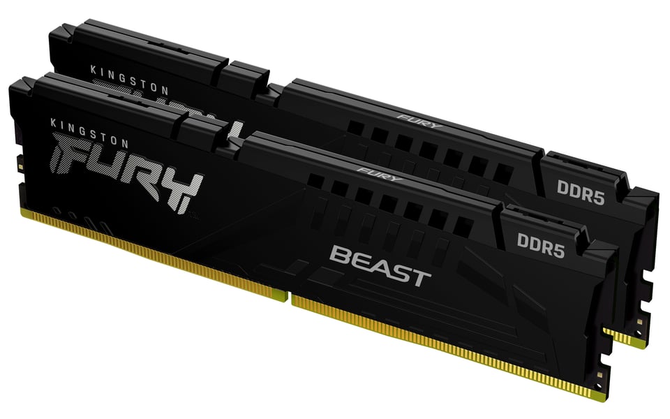 Kingston Technology FURY Beast 64GB 5600MT/s DDR5 CL40 DIMM (set van 2) Black
