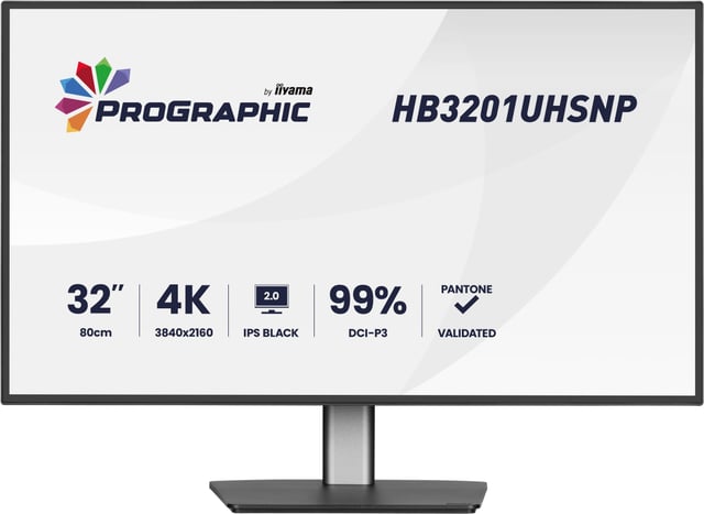 iiyama ProGraphic HB3201UHSNP-B1 monitor 31,5"