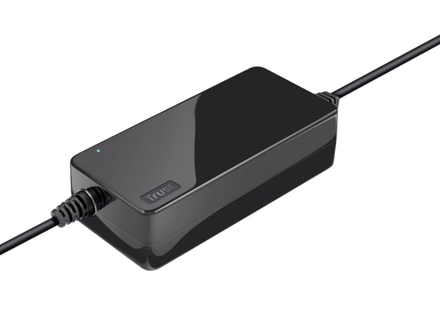 Trust Primo 70W Universele laptop‑lader – laptop‑oplader – universele laptop‑adapter – met meerdere aansluitstukken – Zwart