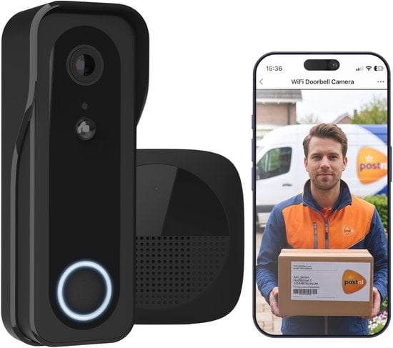Trust DOORCAM-3000 Zwart