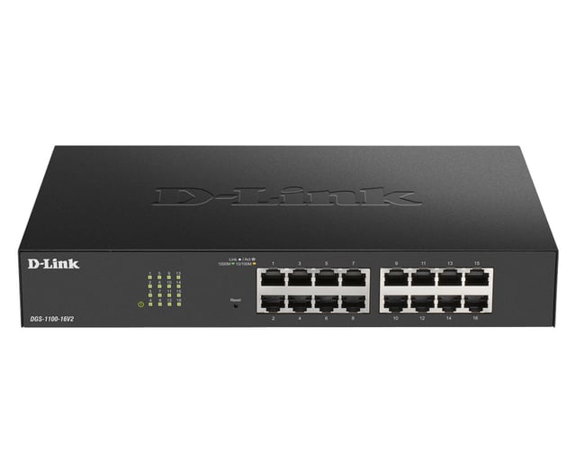 D-Link DGS-1100-16V2 netwerk-switch