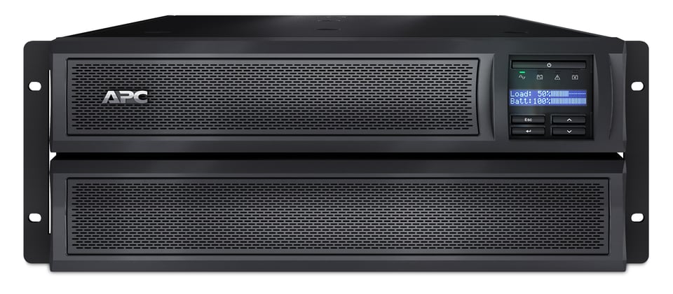 APC Smart-UPS X SMX3000HV - 3000VA, 8x C13, 2x C19 uitgang, USB, uitbreidbare runtime, short depth